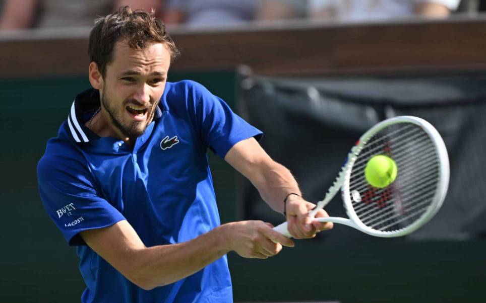 关于美网鏖战法网，梅德韦杰夫扛起全队的信息