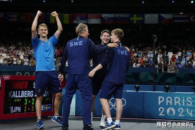 关于韩国队逆转瑞典队，张本智和统治全场的信息